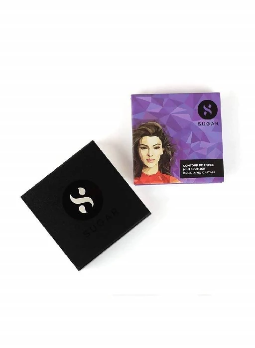 Sugar Contour De Force Mini Bronzer - 03 Caramel Captain (Chestnut Brown), 4 g-2.webp